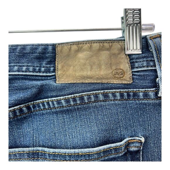 AG Adriano Goldschmied The Graduate Men's Tailored Leg Jeans 38x34 Dark Wash USA - Picture 6 of 8